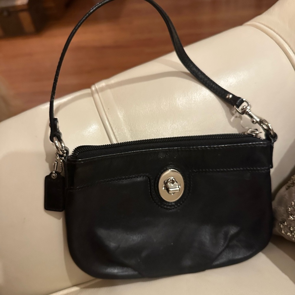 Black Leather Women's Bag